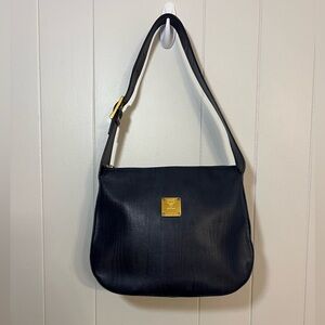 MCM shoulder bag‎ navy blue